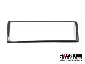 Alfa Romeo 4C Carbon Fiber Radio Bezel 